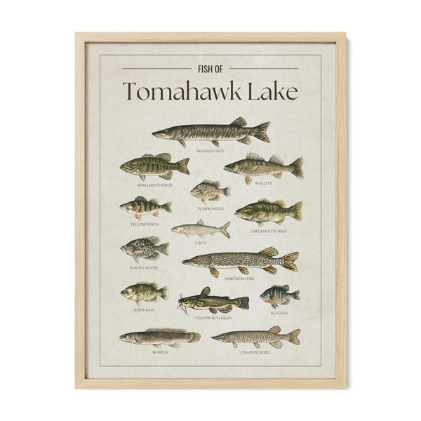 Tomahawk Lake Print