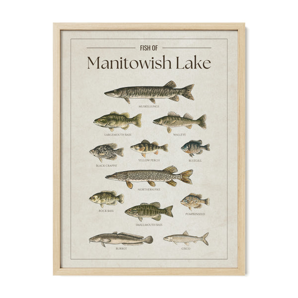 Manitowish Lake Print