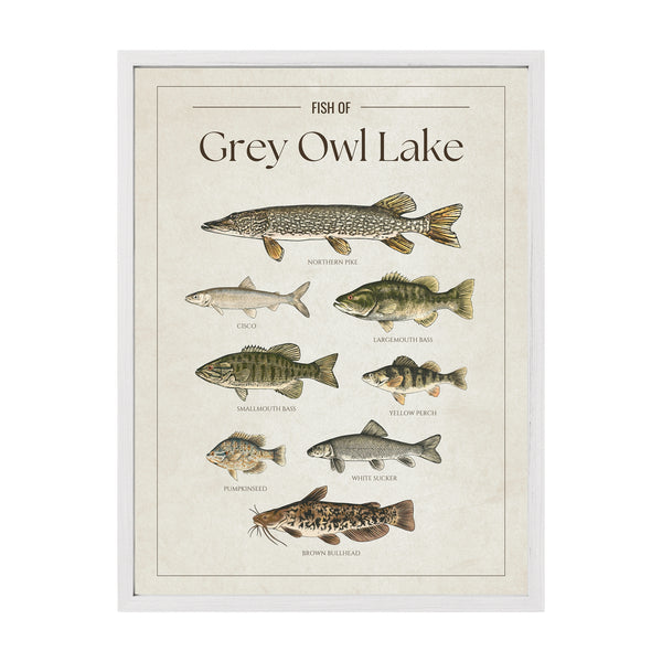 Grey Owl Lake Print