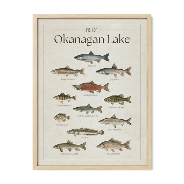 Okanagan Lake Print