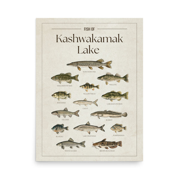 Kashwakamak Lake Print