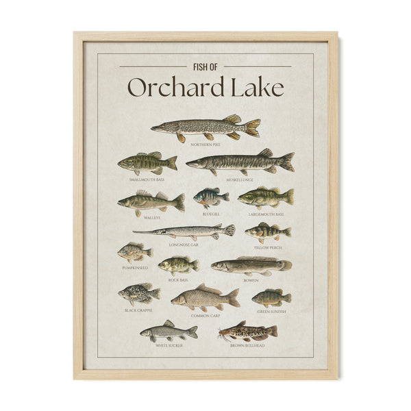 Orchard Lake Print