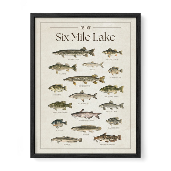 Six Mile Lake Print