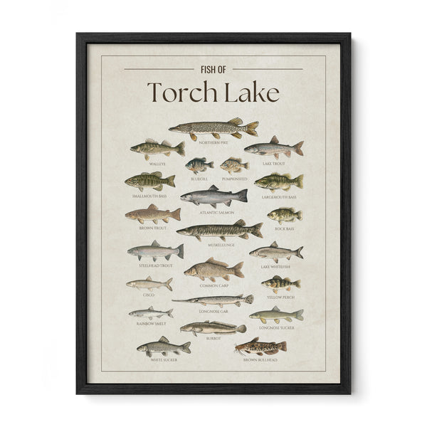 Torch Lake Print