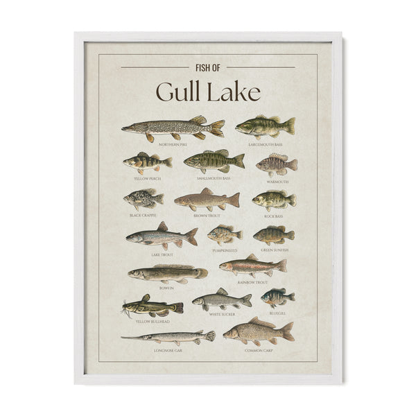 Gull Lake (Michigan) Print