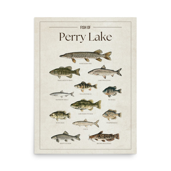 Perry Lake Print