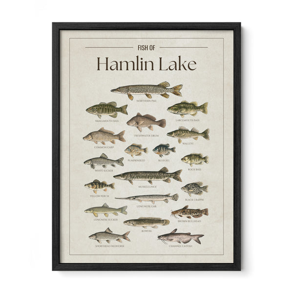 Hamlin Lake Print