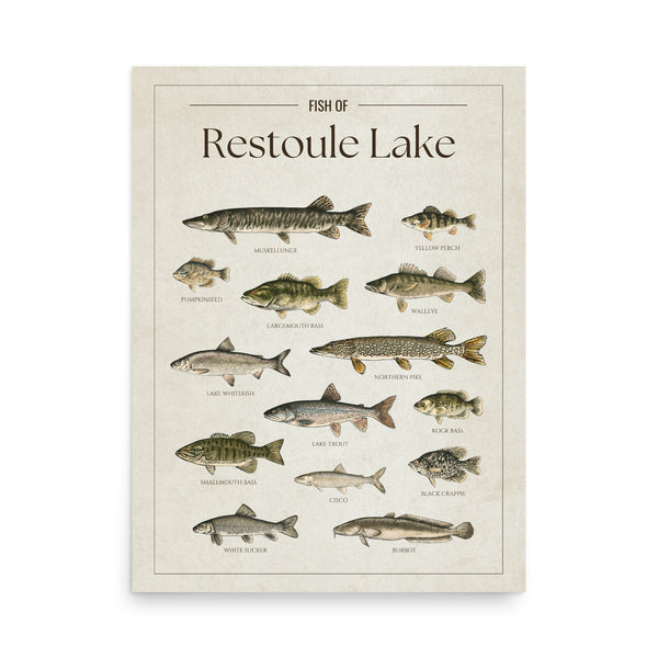 Restoule Lake Print