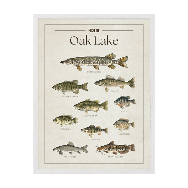 Oak Lake Print