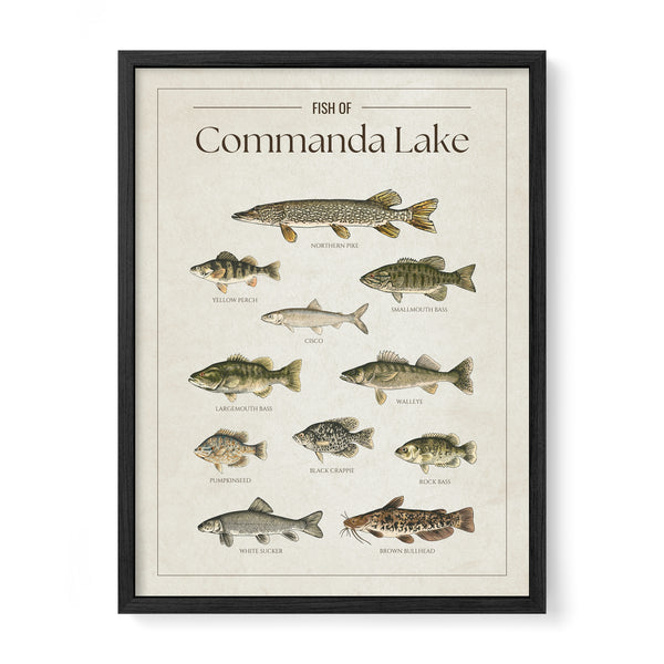 Commanda Lake Print