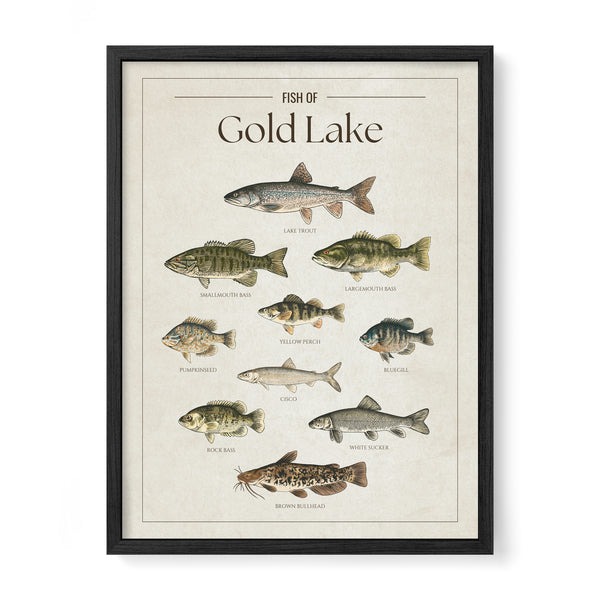 Gold Lake Print
