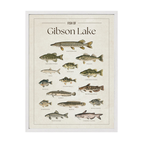 Gibson Lake Print