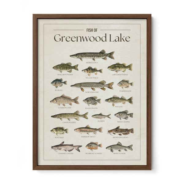 Greenwood Lake Print