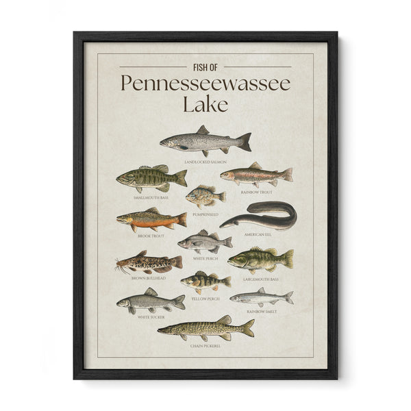 Pennesseewassee Lake Print