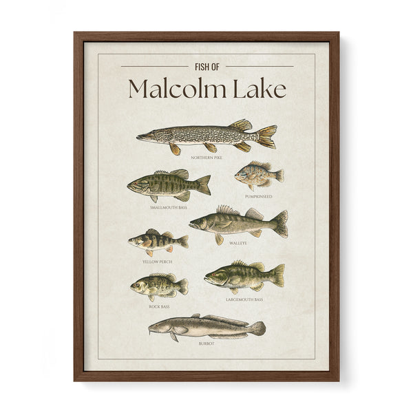 Malcolm Lake Print