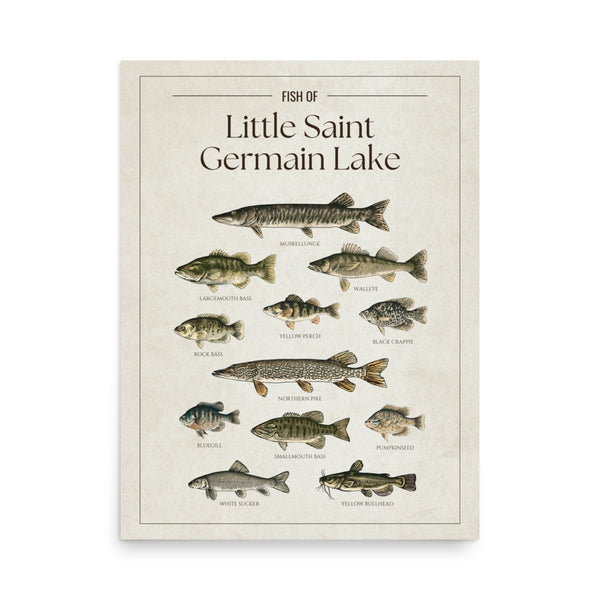 Little Saint Germain Lake Print