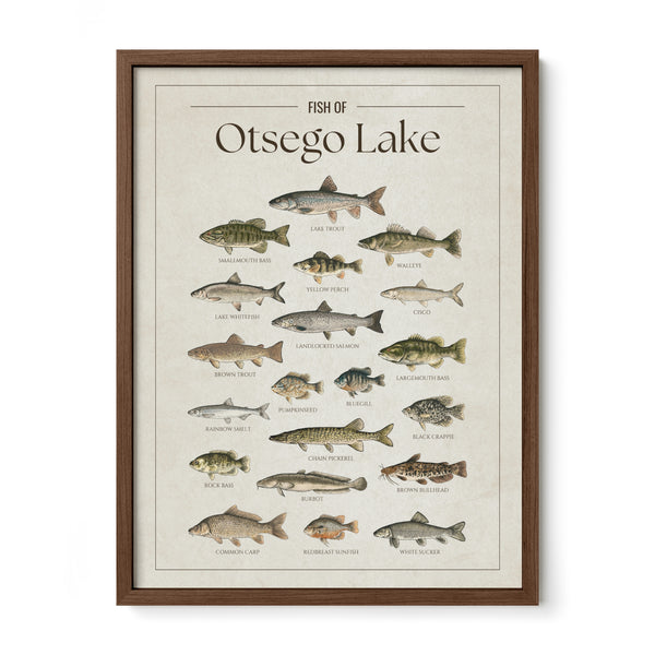 Otsego Lake Print