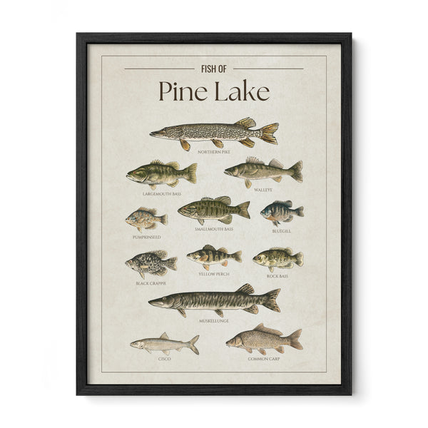 Pine Lake Print