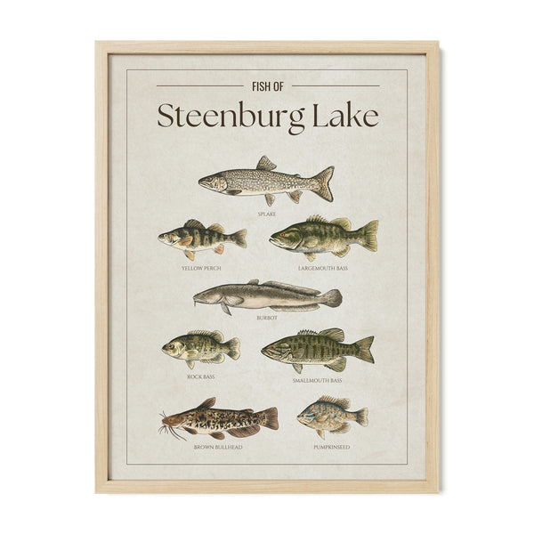 Steenburg Lake Print