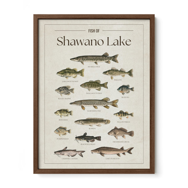 Shawano Lake Print