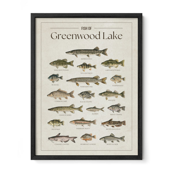 Greenwood Lake Print