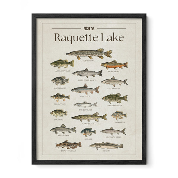 Raquette Lake Print