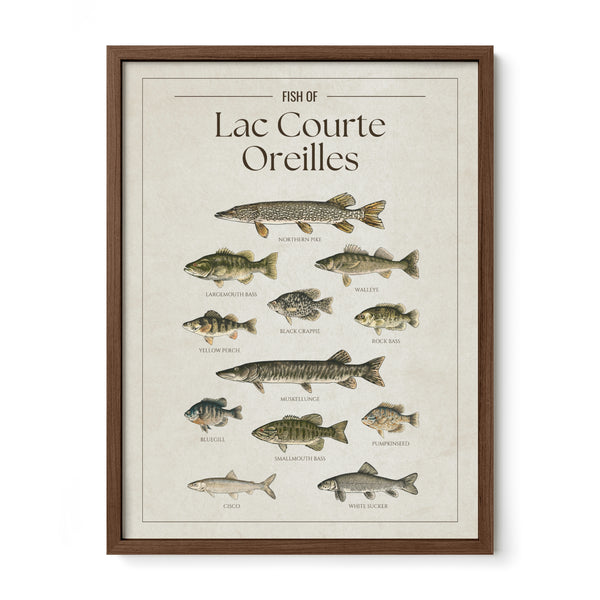 Lac Courte Oreilles Print