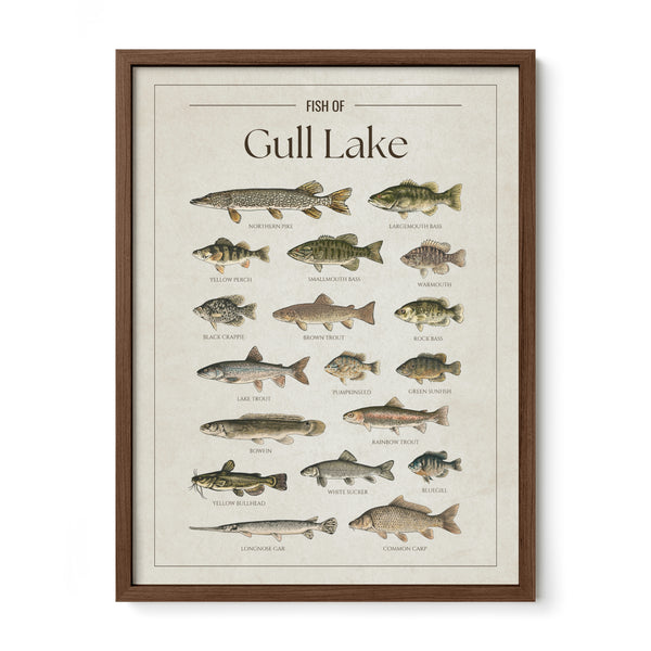 Gull Lake (Michigan) Print