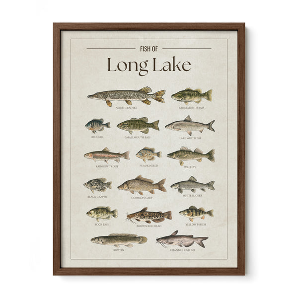 Long Lake (Alpena, Michigan) Print