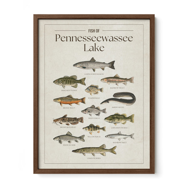 Pennesseewassee Lake Print