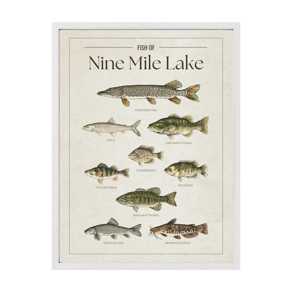 Nine Mile Lake Print