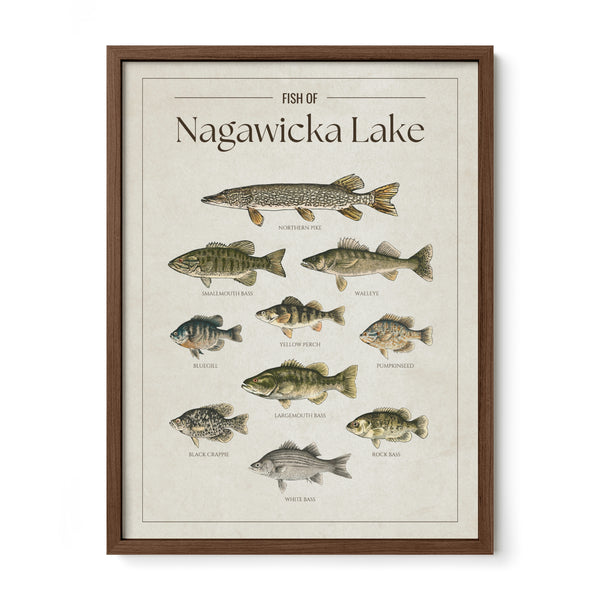 Nagawicka Lake Print
