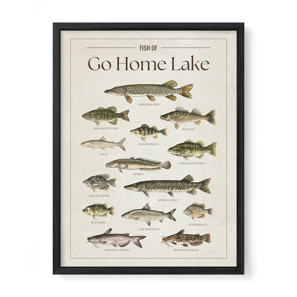 Go Home Lake Print