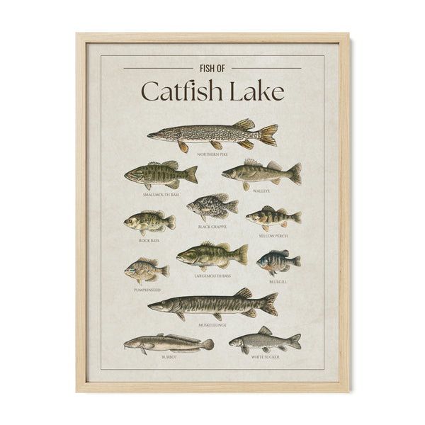 Catfish Lake Print