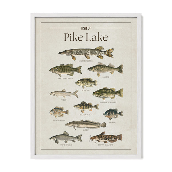 Pike Lake Print