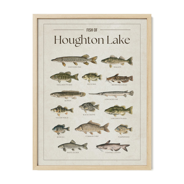 Houghton Lake Print
