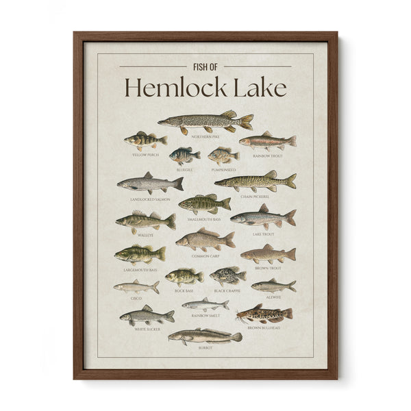 Hemlock Lake Print