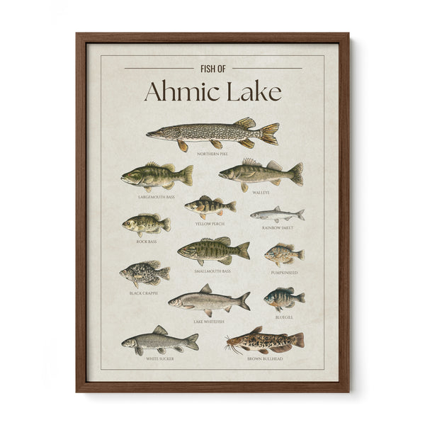 Ahmic Lake Print