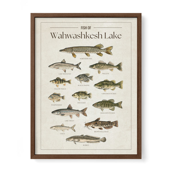Wahwashkesh Lake Print