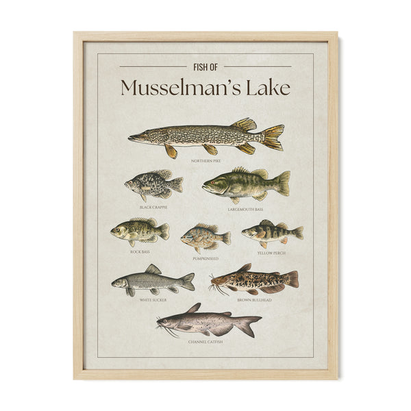 Musselman's Lake Print