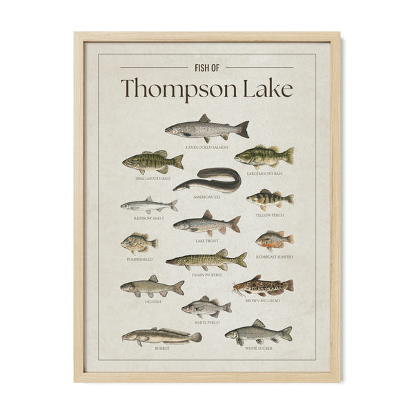 Thompson Lake Print