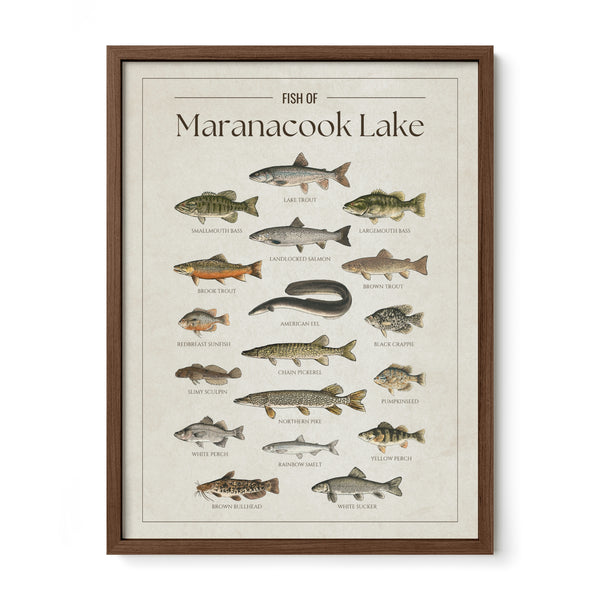 Maranacook Lake Print