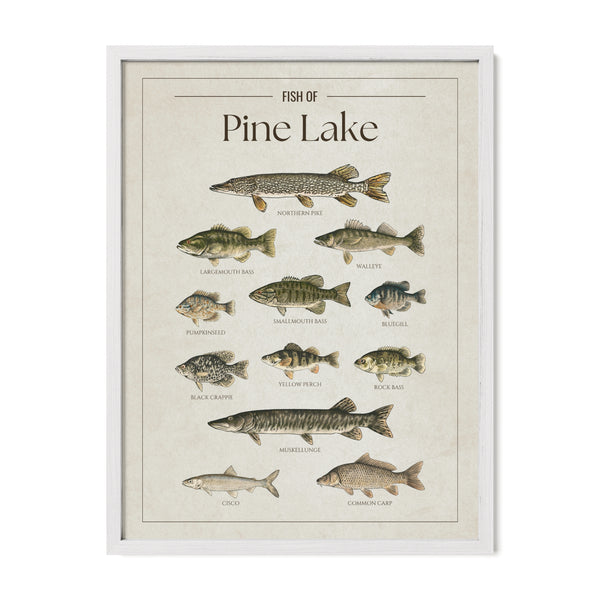 Pine Lake Print