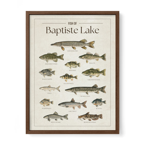 Baptiste Lake Print