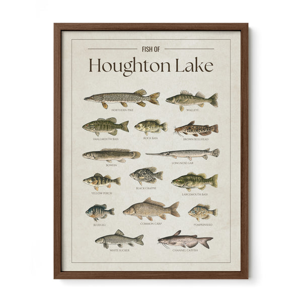 Houghton Lake Print