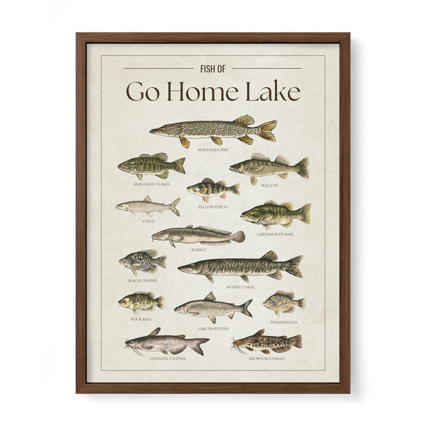 Go Home Lake Print