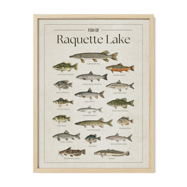 Raquette Lake Print