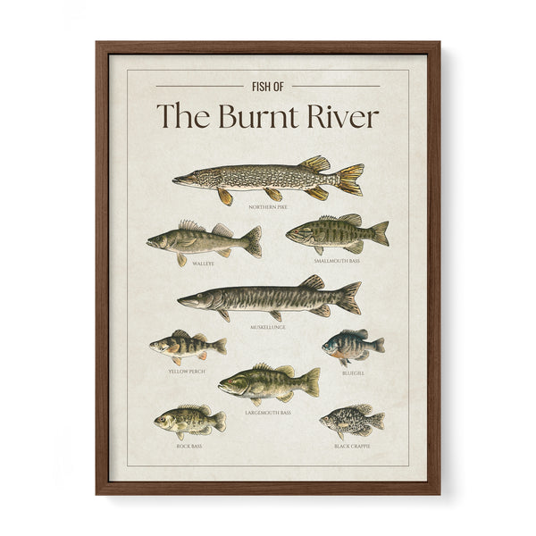 The Burnt River Print