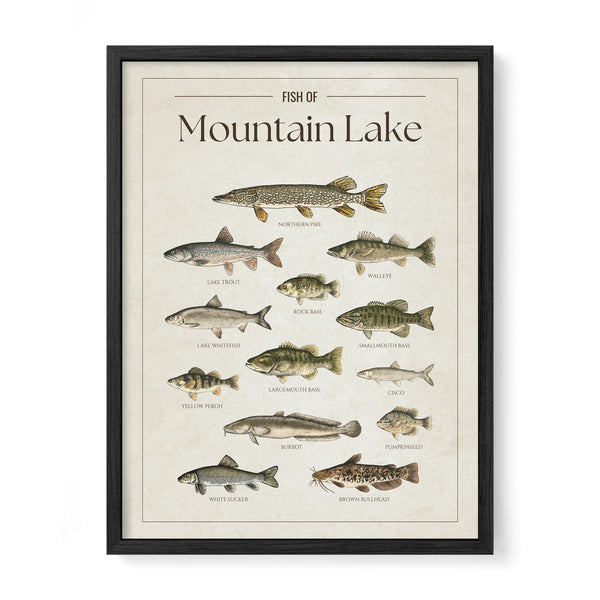 Mountain Lake Print