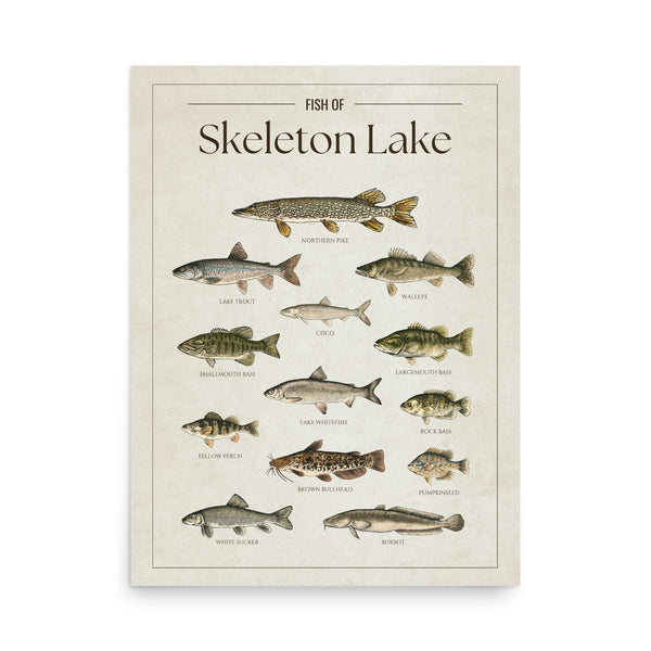 Skeleton Lake Print